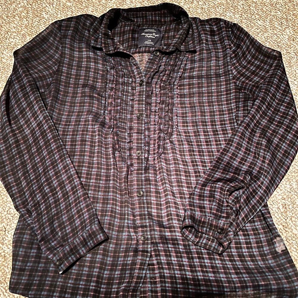 AMERICAN EAGLE SHEER TOP